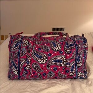 Vera Bradley XL Duffel Bag | Boysenberry (Retired)